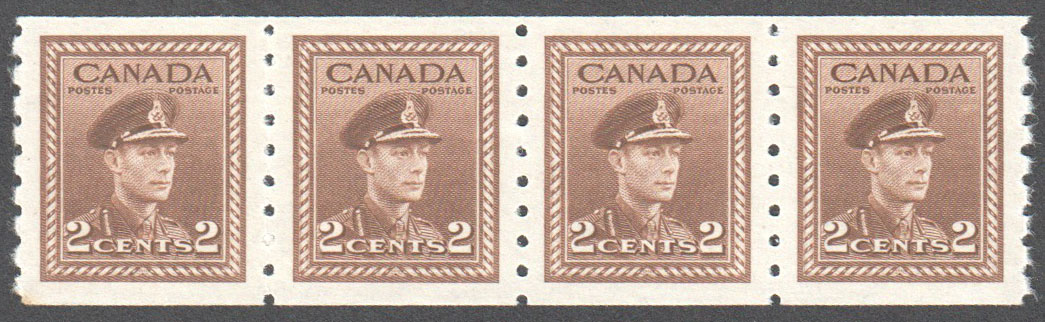 Canada Scott 264 MNH Strip VF - Click Image to Close
